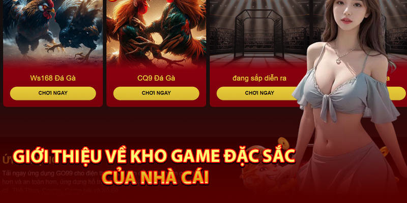 Kho game đặc sắc với nhiều thể loại giải trí đình đám nhất 2024